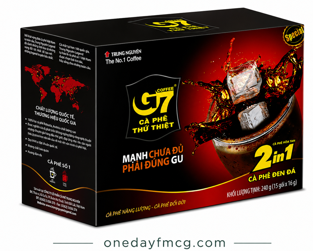 G7 Iced Black Coffee 2 in 1